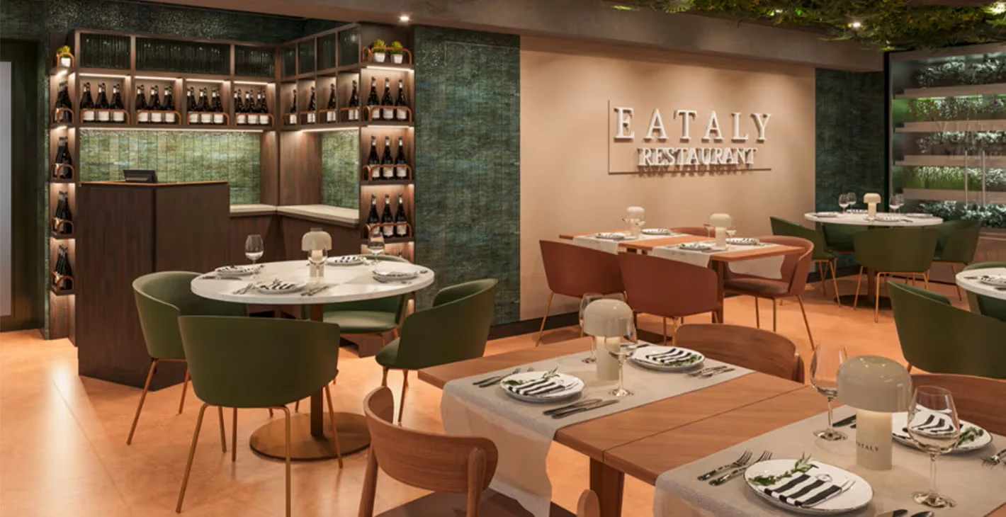 MSC America - reštaurácia Eataly. zdroj MSC Cruises